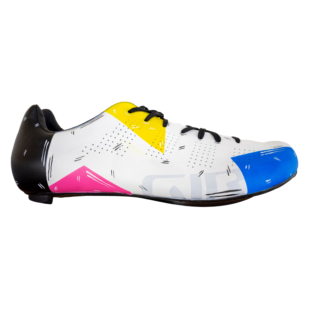 Gold Custom Cycling Shoes
