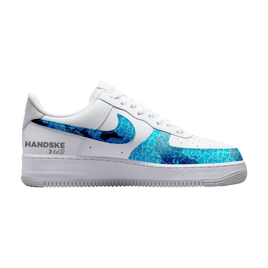 Airbrush Custom Airforce 1 Af1 Women's Custom Sneakers